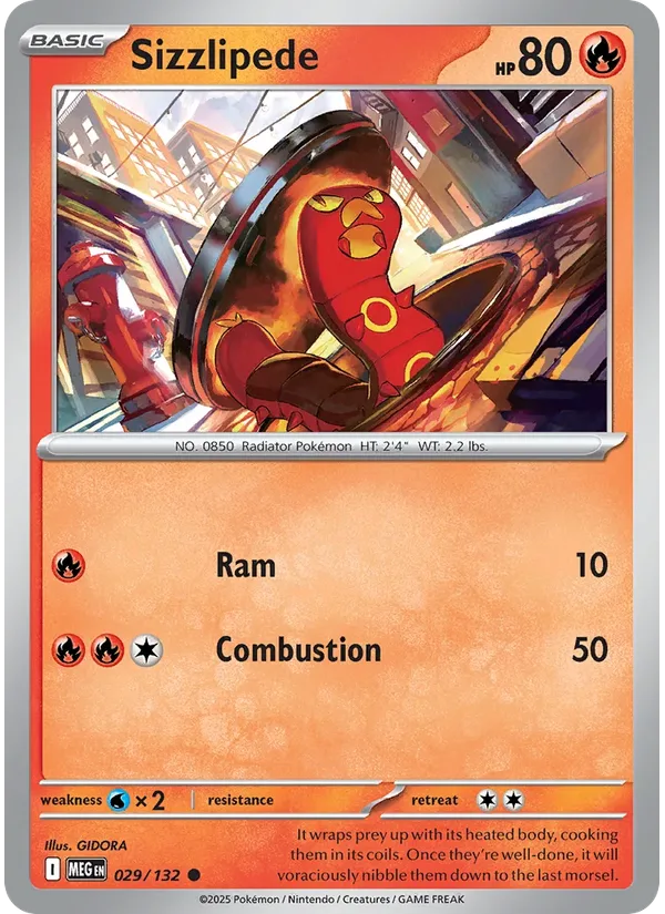 Sizzlipede