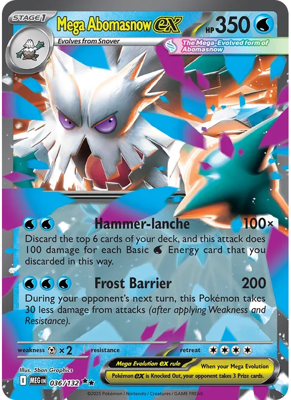 Mega Abomasnow ex