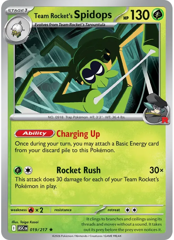 Team Rocket's Spidops