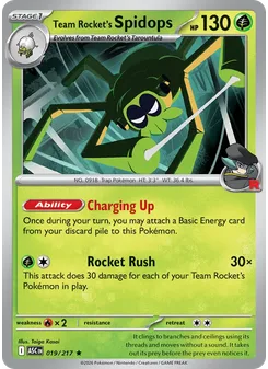 Team Rocket's Spidops