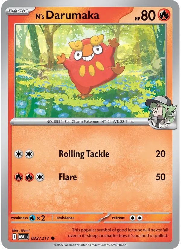N's Darumaka