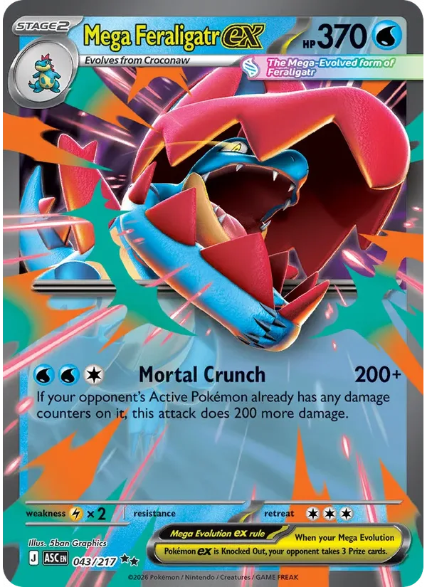Mega Feraligatr ex