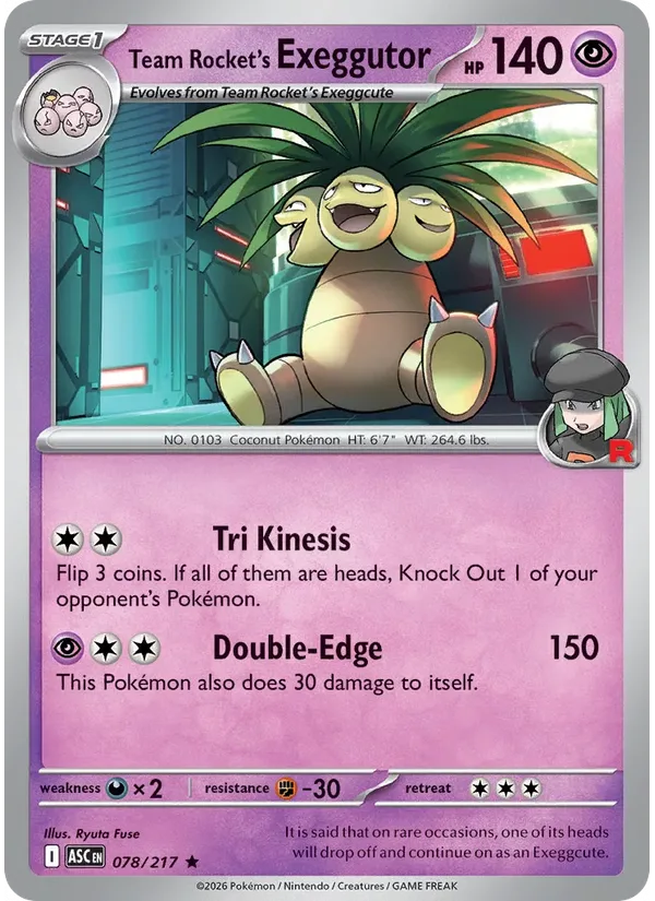 Team Rocket's Exeggutor