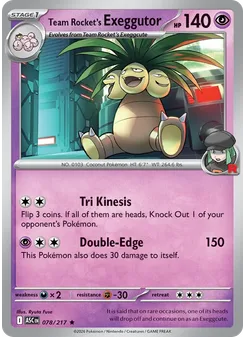 Team Rocket's Exeggutor