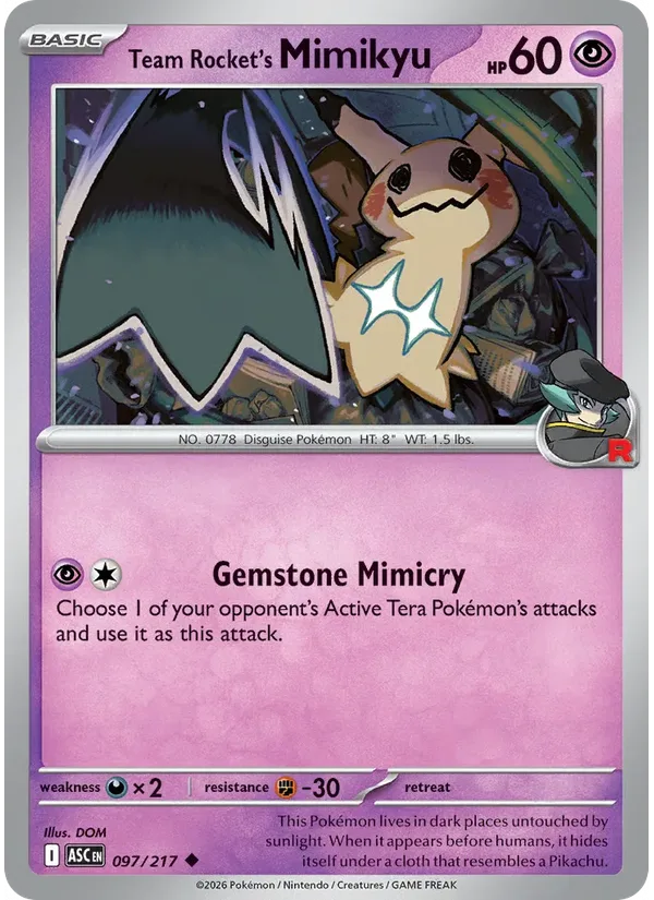Team Rocket's Mimikyu