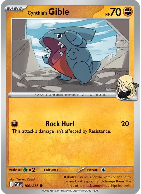 Cynthia's Gible