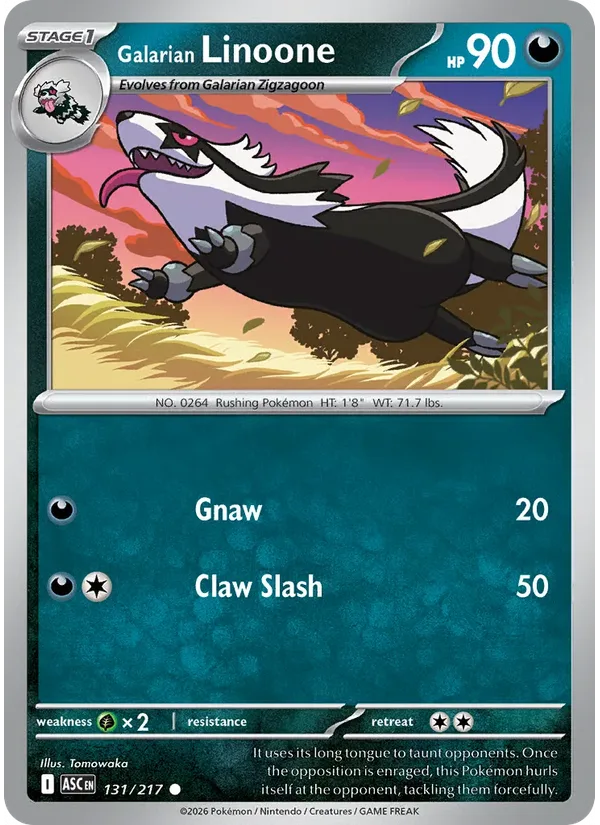 Galarian Linoone