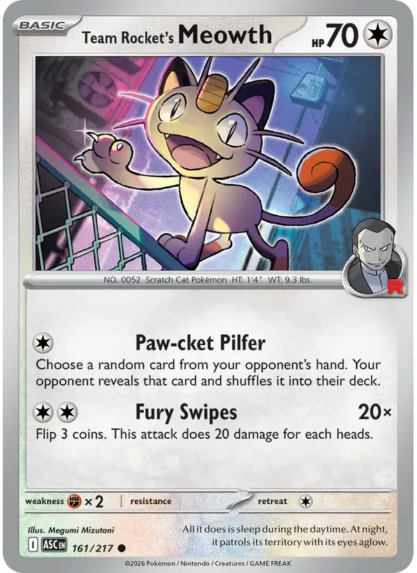 Team Rocket's Meowth