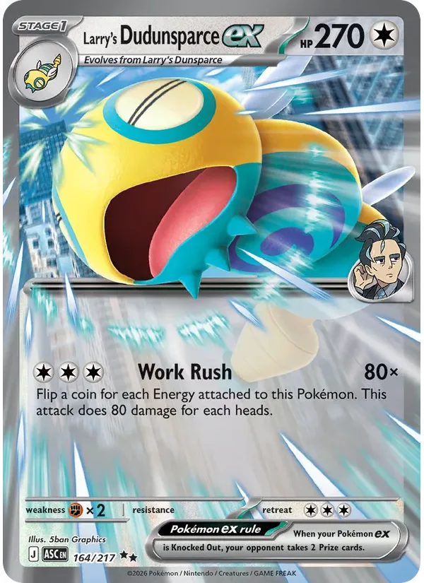 Larry's Dudunsparce ex