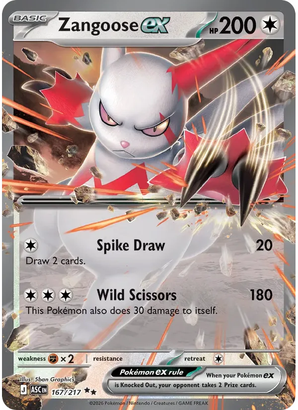Zangoose ex