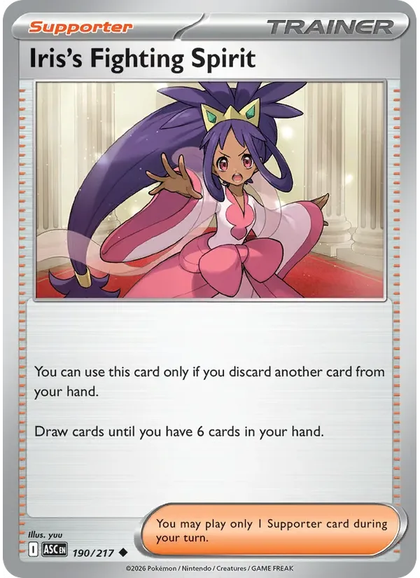 Iris's Fighting Spirit