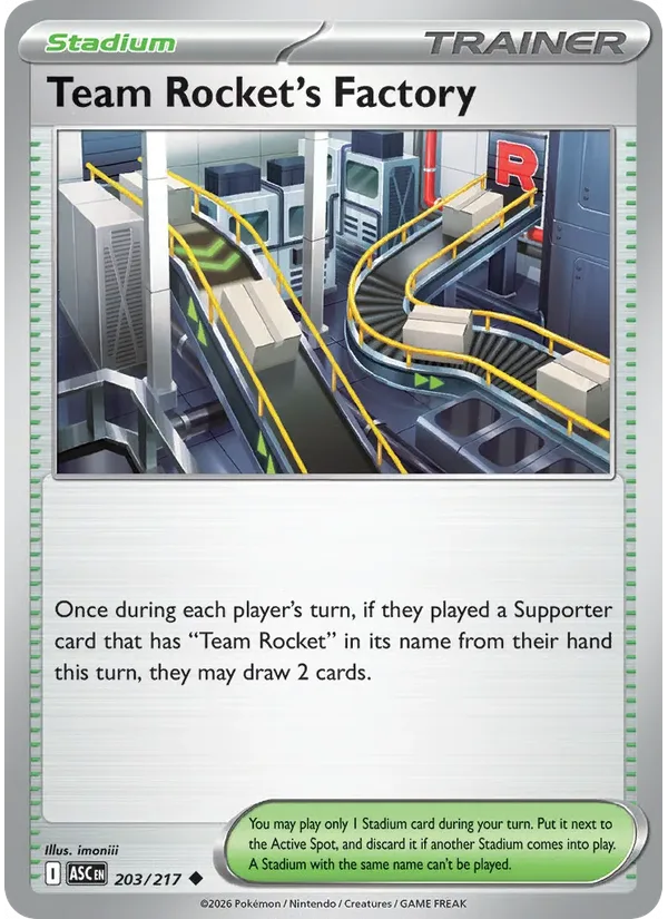 Team Rocket's Factory