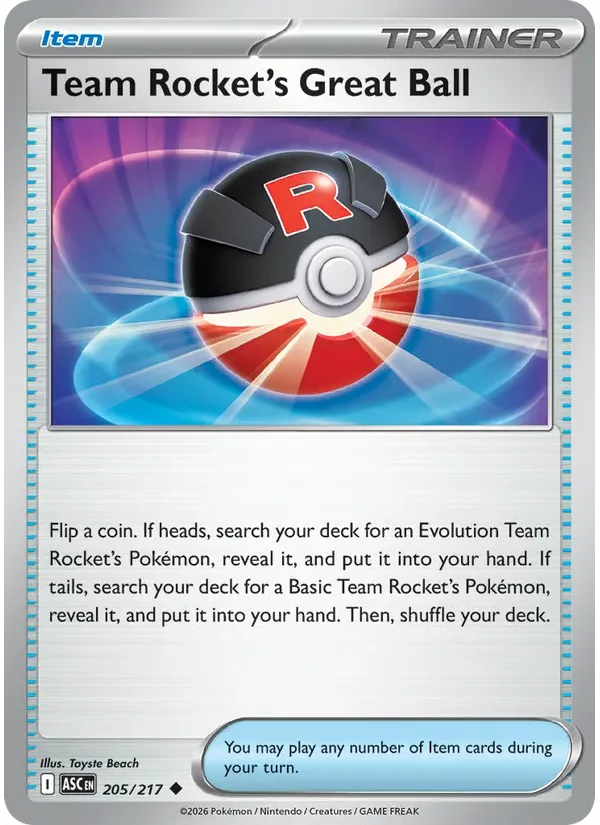Team Rocket's Great Ball