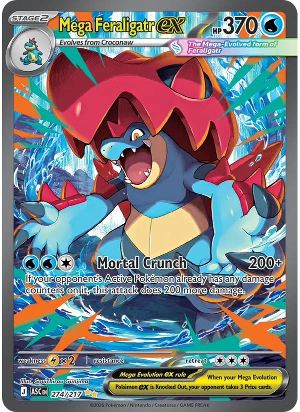 Mega Feraligatr ex
