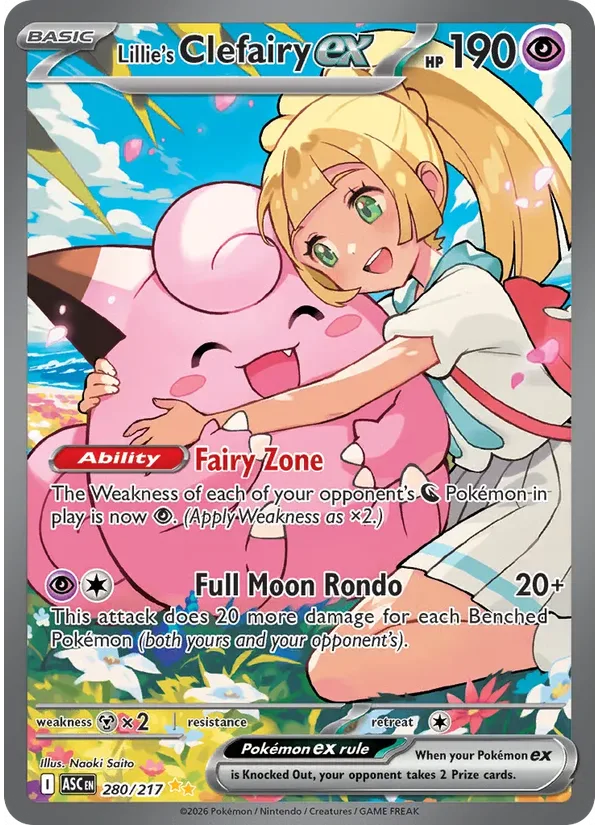 Lillie's Clefairy ex