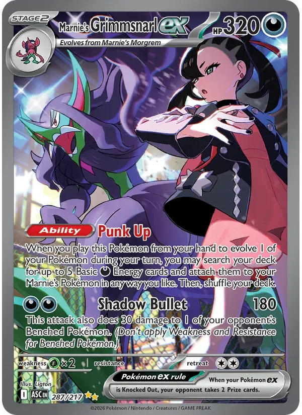Marnie's Grimmsnarl ex
