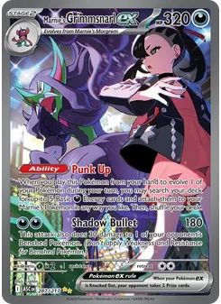 Marnie's Grimmsnarl ex