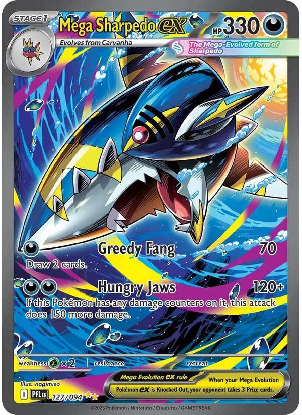 Mega Sharpedo ex