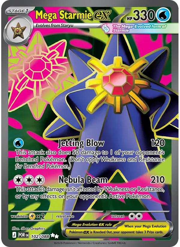 Mega Starmie ex