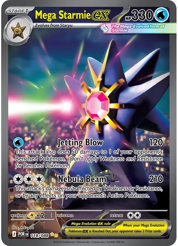 Mega Starmie ex