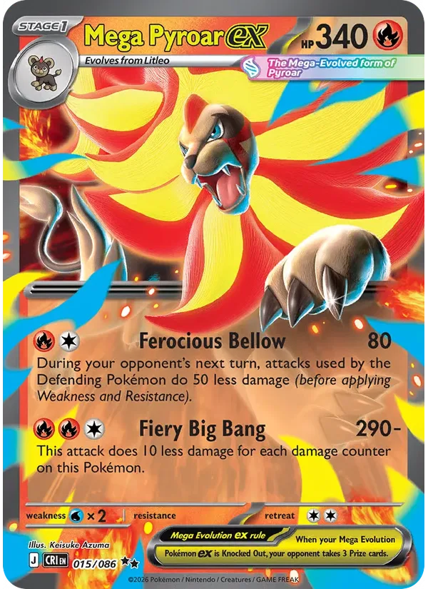 Mega Pyroar ex