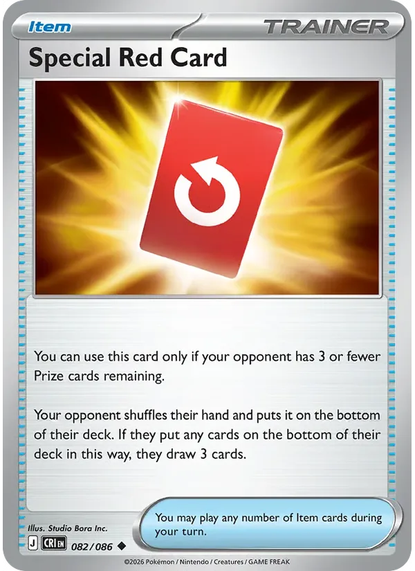 Special Red Card