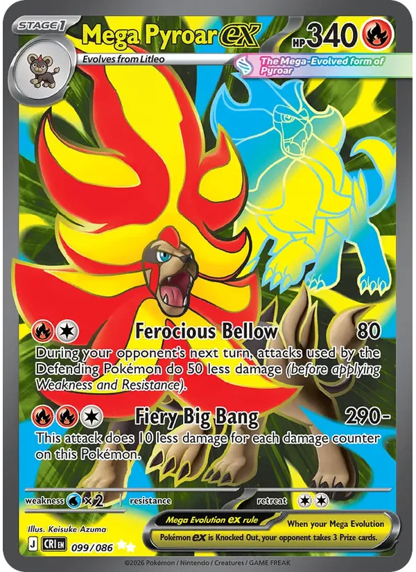 Mega Pyroar ex