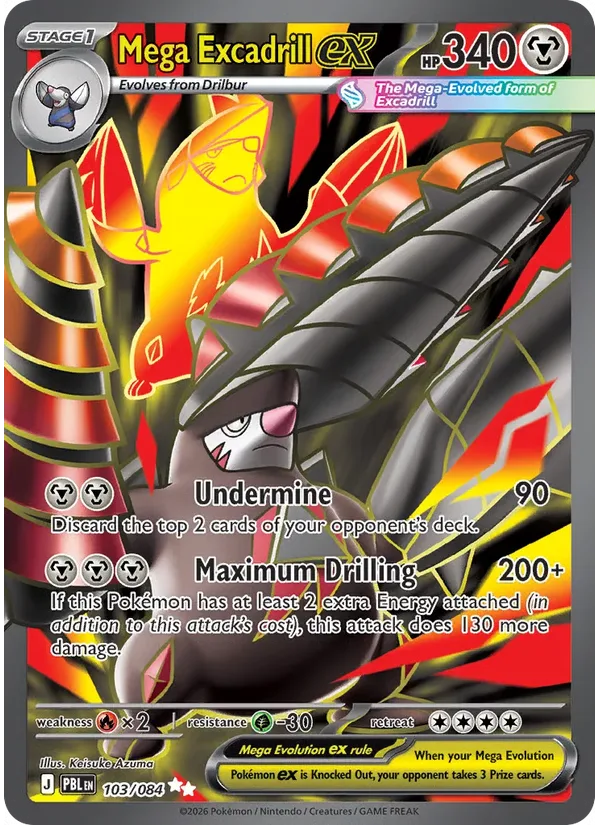 Mega Excadrill ex