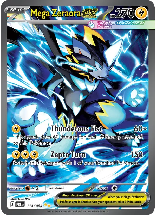 Mega Zeraora ex