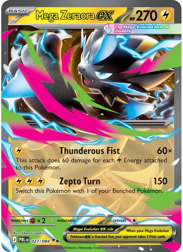 Mega Zeraora ex