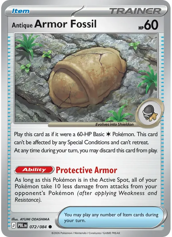 Antique Armor Fossil