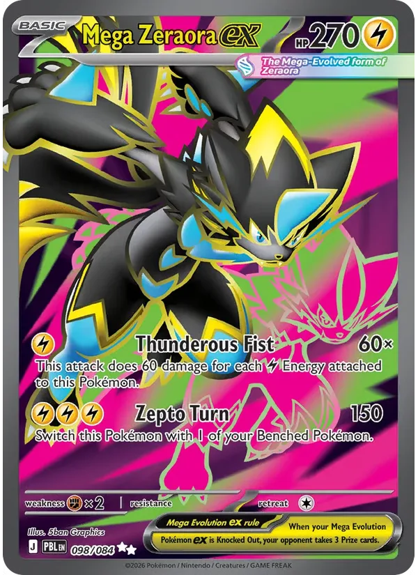 Mega Zeraora ex