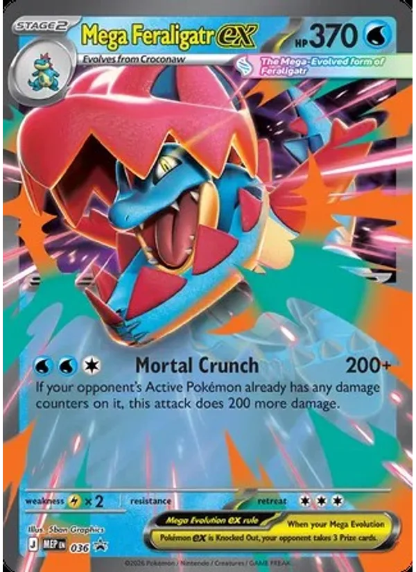 Mega Feraligatr ex