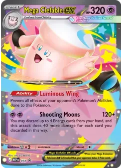 Mega Clefable ex, MEP Black Star Promos