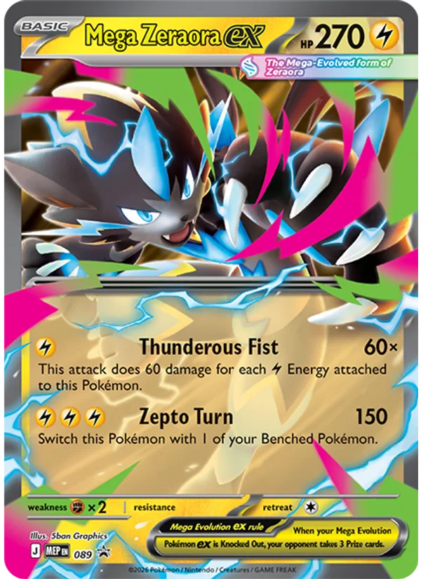 Mega Zeraora ex