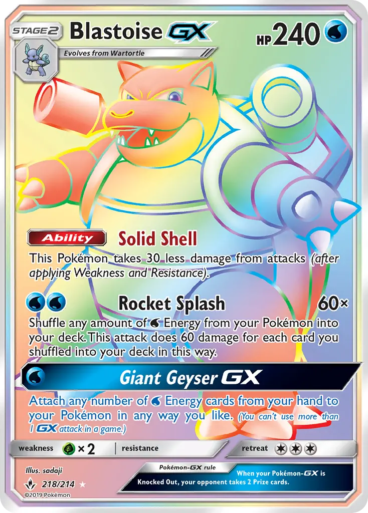 Blastoise GX