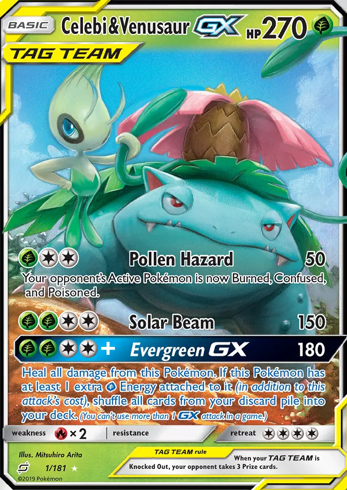 Celebi & Venusaur GX