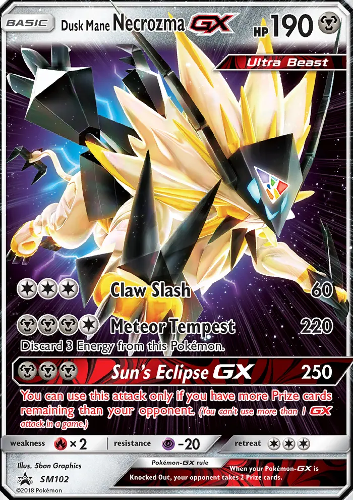 Dusk Mane Necrozma GX