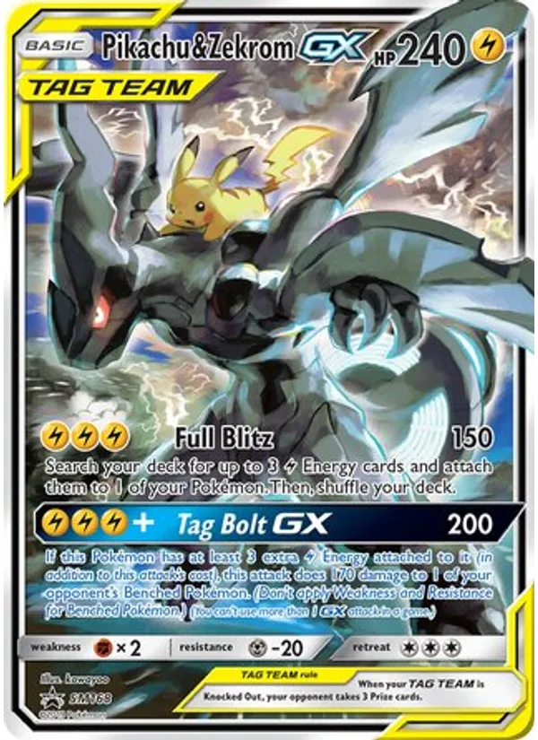 Pikachu & Zekrom GX
