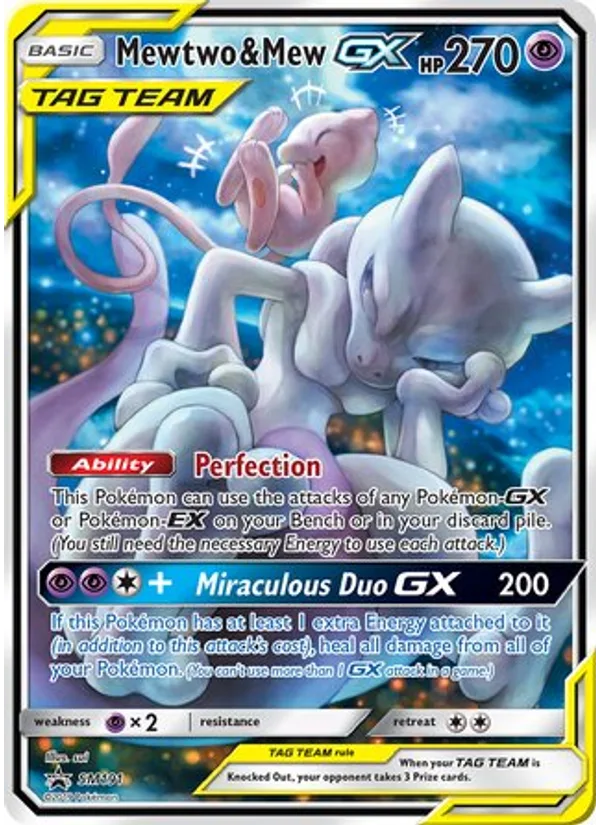 Mewtwo & Mew GX