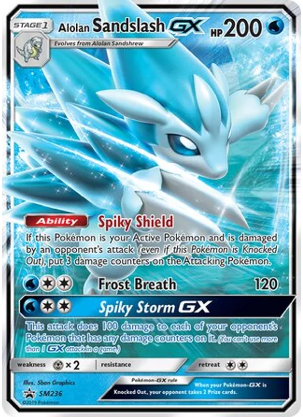 Alolan Sandslash GX