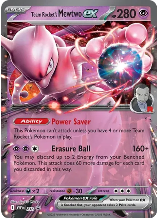 Team Rocket's Mewtwo ex