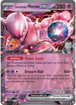 Team Rocket's Mewtwo ex