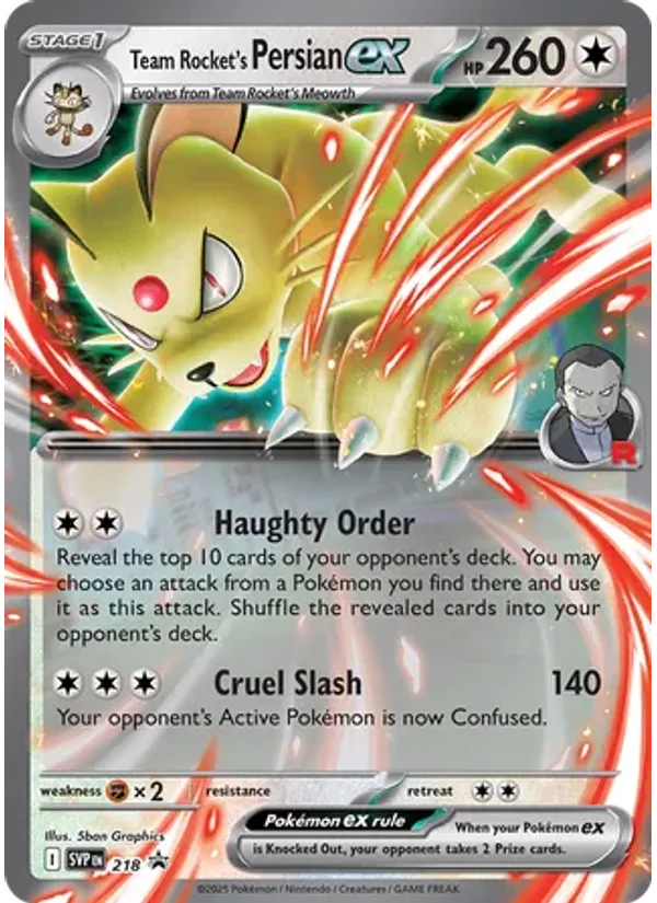 Team Rocket's Persian ex