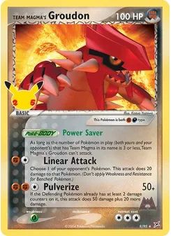 Team Magma's Groudon