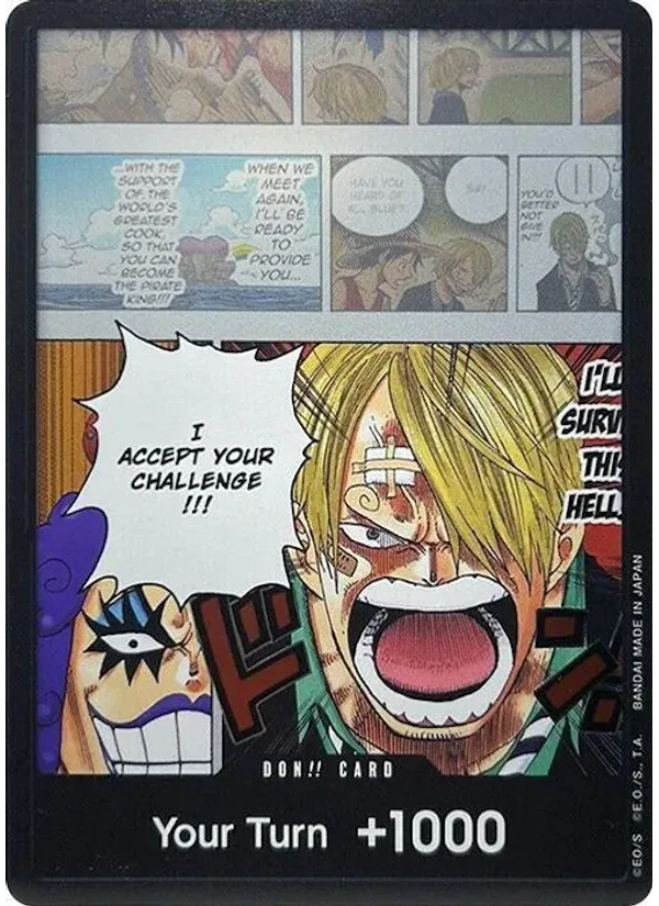 DON!! Card (Ivankov & Sanji) (Double Pack Set Vol. 3)
