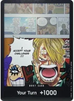 DON!! Card (Ivankov & Sanji) (Double Pack Set Vol. 3)