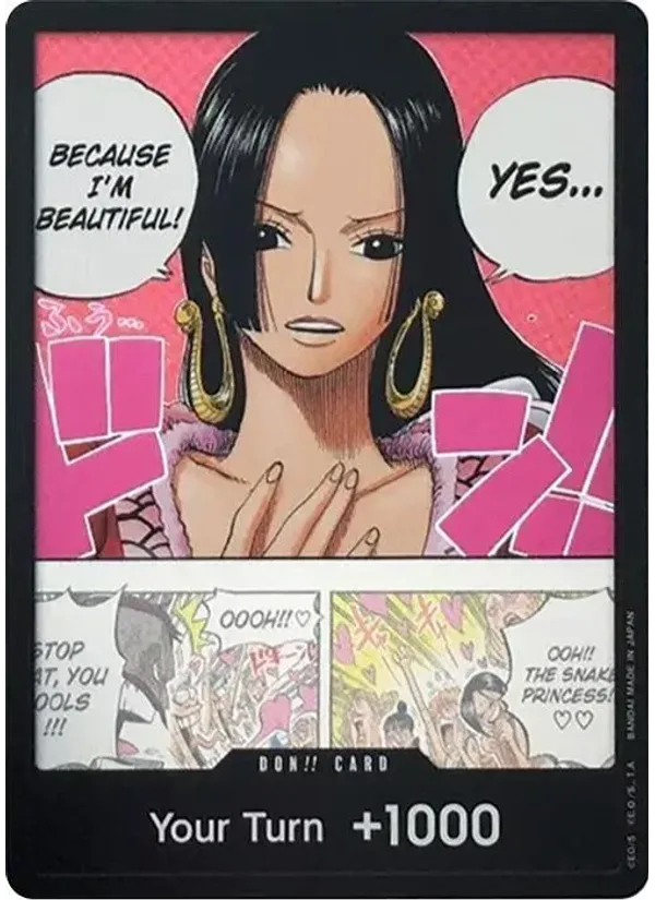 DON!! Card (Boa Hancock) (Double Pack Set Vol. 4)