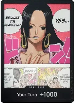 DON!! Card (Boa Hancock) (Double Pack Set Vol. 4)