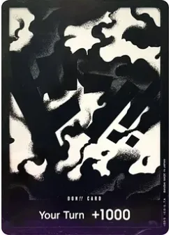 DON!! Card (Blackbeard) (Double Pack Set Vol. 6)